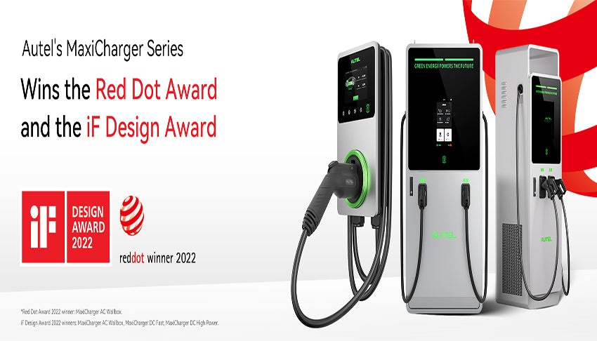 The iF design award was granted to three MaxiCharger products!